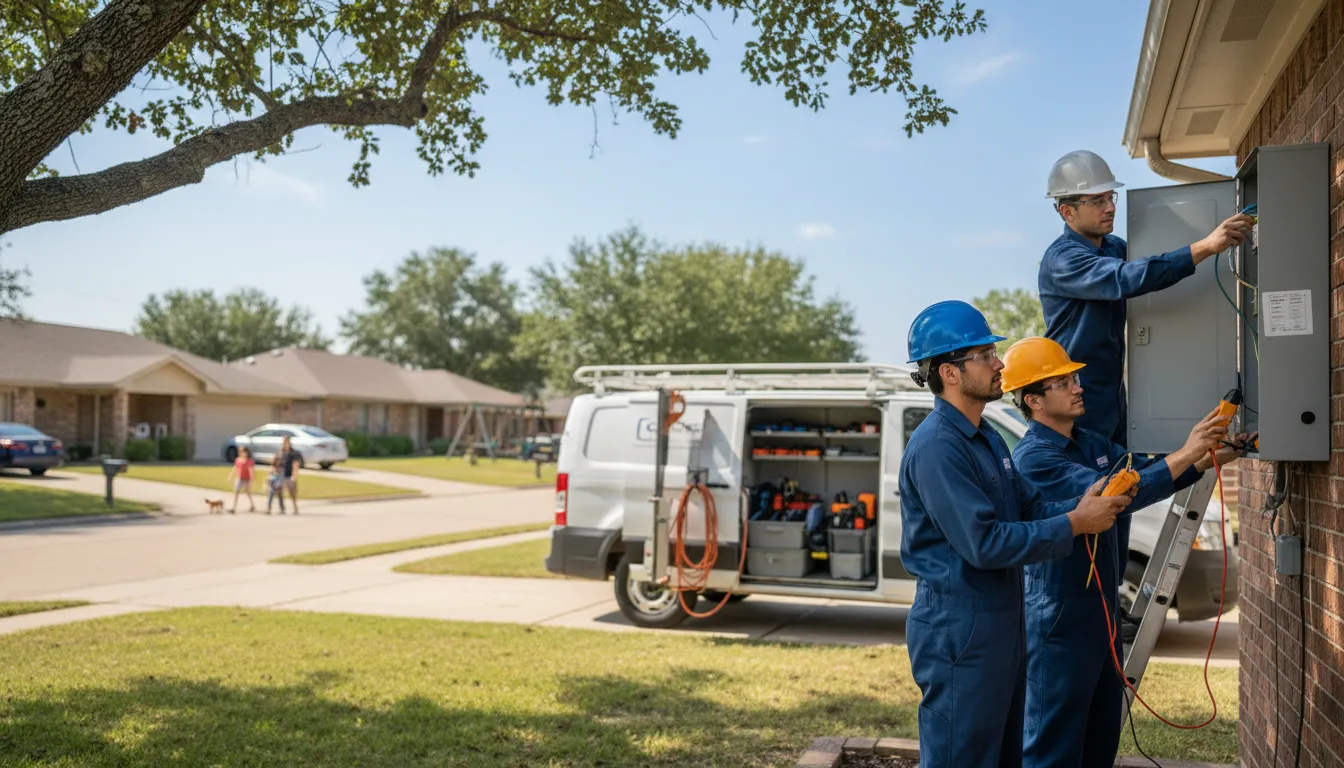 Certified electrician providing emergency electrical services in Riley, KS